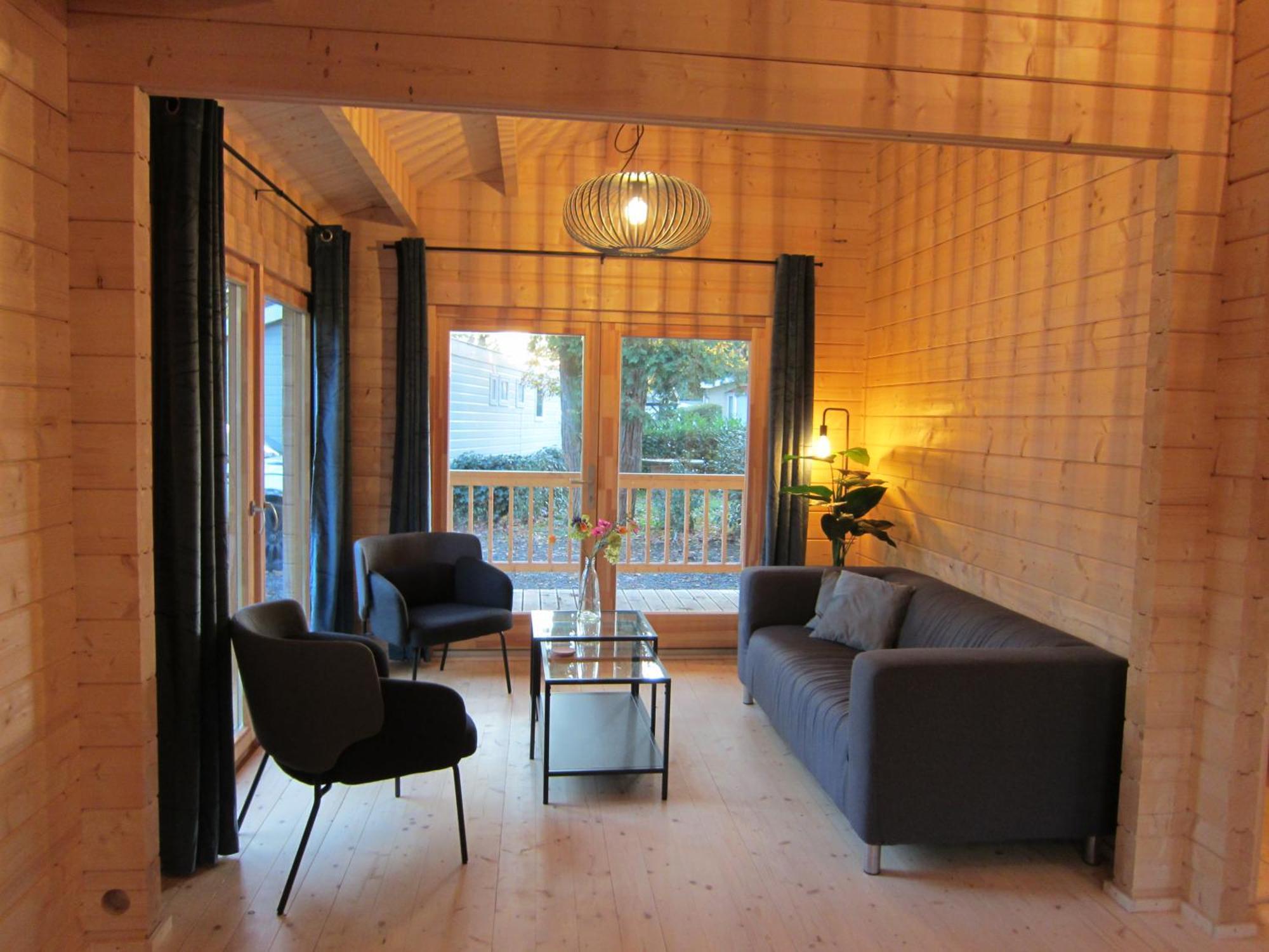 Hderh - Eco Lodge Op Vakantiepark De Ijsvogel, Zwembaden, Kids Fun, Natuur En Rust 福尔特赫伊曾 外观 照片