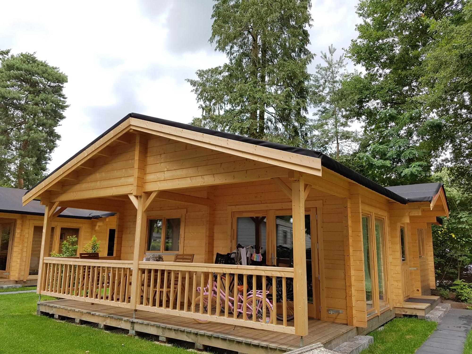 Hderh - Eco Lodge Op Vakantiepark De Ijsvogel, Zwembaden, Kids Fun, Natuur En Rust 福尔特赫伊曾 外观 照片