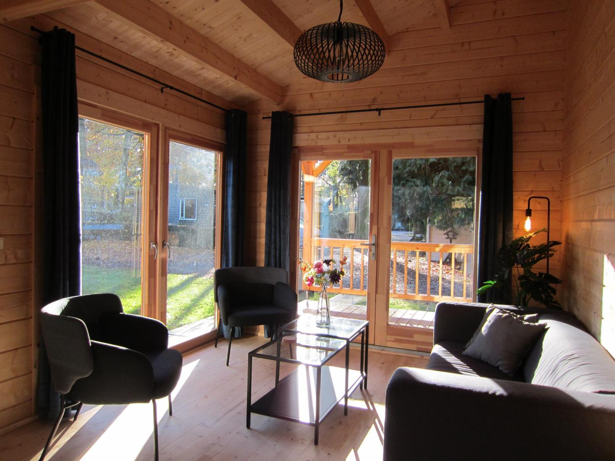 Hderh - Eco Lodge Op Vakantiepark De Ijsvogel, Zwembaden, Kids Fun, Natuur En Rust 福尔特赫伊曾 客房 照片